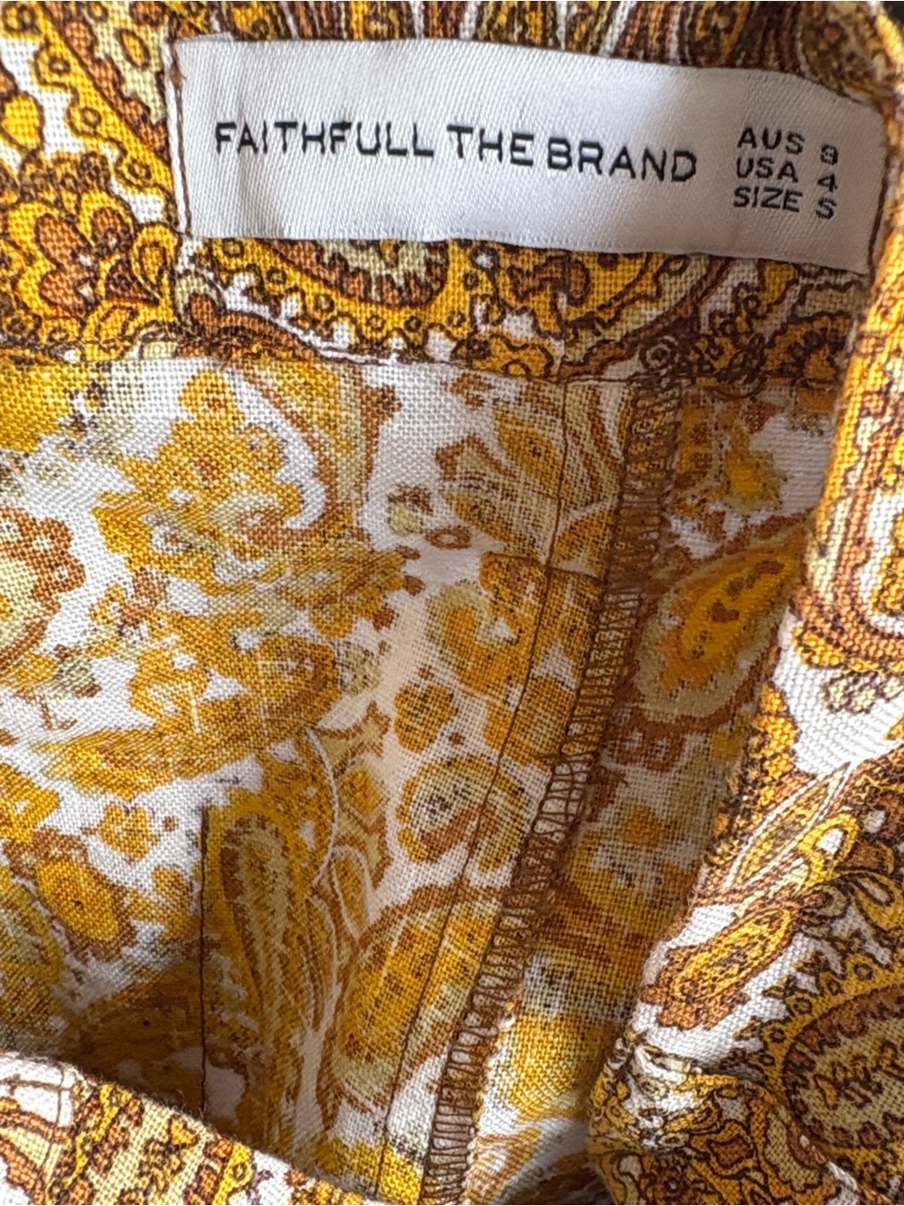 Faithfull the Brand
Manuela Paisley Linen
Palazzo Pants - Picture 8 of 11